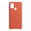 Чехол (накладка) Samsung A215 Galaxy A21 / A217 Galaxy A21s, Original Soft Case, оранжевый