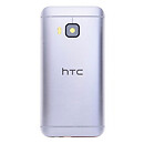 Задня кришка HTC One M9, high quality, срібний