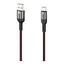 USB кабель Hoco U68 Gusto, microUSB, 1,2 м., чорний