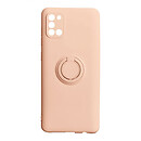 Чехол (накладка) Samsung A315 Galaxy A31, Ring Color, персиковый