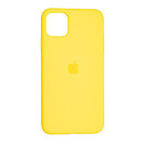 Чохол (накладка) Apple iPhone 12 / iPhone 12 Pro, Original Soft Case, жовтий