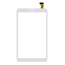 Тачскрин (сенсор) под китайский планшет Digma CITI 8592, CX-071-08100A1, белый, 8.0 inch, 30 пин, 119 х 204 мм.