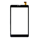 Тачскрин (сенсор) под китайский планшет Sigma TAB A81 / TAB A82 / Digma CITI 8592, CX-071-08100A1, XLD808-V0, QHD-8, черный, 8.0 inch, 30 пин, 119 х 204 мм.