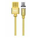 USB кабель Remax RC-095m Gravity, original, microUSB, золотой