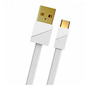 USB кабель Remax RC-048a Gold Plating, Type-C, original, 1 м., білий