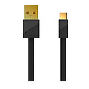 USB кабель Remax RC-048a Gold Plating, Type-C, original, 1 м., чорний