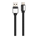 USB кабель Remax RC-154a Platinum, чорний, Type-C
