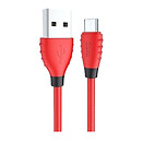 USB кабель Hoco X27 Excellent, microUSB, 1.2 м., красный