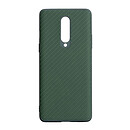 Чехол (накладка) OnePlus 8, Carbon, зеленый