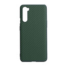 Чехол (накладка) OnePlus Nord, Carbon, зеленый
