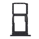 Держатель SIM карты Huawei Honor 9X / Honor 9x Pro / P Smart Pro, с разъемом на карту памяти, черный