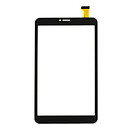 Тачскрин (сенсор) под китайский планшет SQ-PG81016-FPC-A1, черный, 40 пин, 120 х 204 мм., 8.0 inch