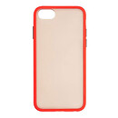 Чехол (накладка) Apple iPhone 7 Plus / iPhone 8 Plus, Gelius Bumper Mat Case, красный