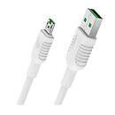 USB кабель Borofone BX33, белый, microUSB, 1.0 м.