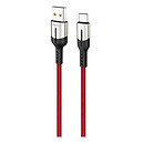 USB кабель Hoco U68 Gusto, Type-C, 1,2 м., червоний