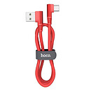 USB кабель Hoco U83 Puissant, Type-C, 1.2 м., красный