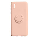 Чехол (накладка) Samsung A013 Galaxy A01 Core / M013 Galaxy M01 Core, Ring Color, персиковый