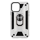 Чехол (накладка) Apple iPhone 12 / iPhone 12 Pro, HONOR Hard Defence, серебряный