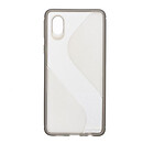 Чехол (накладка) Samsung A013 Galaxy A01 Core / M013 Galaxy M01 Core, Totu Clear Wave, черный