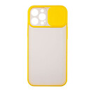 Чехол (накладка) Apple iPhone 12 Pro Max, Totu Curtain, желтый