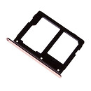 Держатель SIM карты Samsung A310 Galaxy A3 Duos / A510 Galaxy A5 / A710 Galaxy A7, розовый