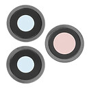 Стекло на камеру Apple iPhone 12 Pro / iPhone 12 Pro Max, черный