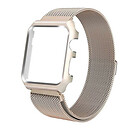 Ремешок Apple Watch 38, Milanese loop, золотой