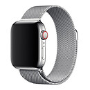 Ремешок Apple Watch 38, Milanese loop, серебряный