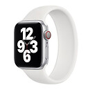 Ремінець Apple Watch 38 / Watch 40, Band Silicone Mono, білий
