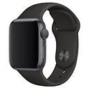 Ремешок Apple Watch 38 / Watch 40, Silicone WatchBand, черный