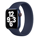Ремешок Apple Watch 38 / Watch 40, Band Silicone Mono, синий, M