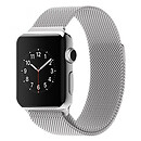 Ремешок Apple Watch 44, Milanese loop, серебряный