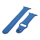 Ремешок Apple Watch Sport 42 / Watch Sport 44, Silicone WatchBand, силикон, синий