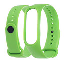 Ремешок Xiaomi Mi Band 3 / Mi Band 4, Silicone Band, силикон, салатовый