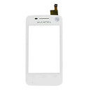 Тачскрин (сенсор) Alcatel 4007 One Touch Pop C1 / 4010 One Touch / 4010D One Touch, белый