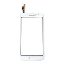 Тачскрин (сенсор) Samsung G720 G720 Galaxy Grand Max, белый