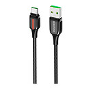 USB кабель Borofone BU14 Heroic, чорний, Type-C, 1,2 м.