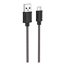 USB кабель Borofone BX52 Airy, черный, microUSB, 1.0 м.