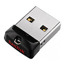 USB Flash SanDisk Cruzer Fit, 64 Гб., чорний