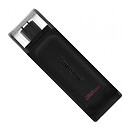 USB Flash Kingston DT70, 32 Гб., чорний