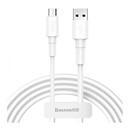 USB кабель Baseus CAMSW-E02 Mini, microUSB, 2.0 м., белый