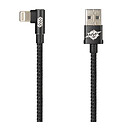 USB кабель Baseus CAMMVP-A01 MVP Elbow, microUSB, чорний, 1 м.