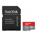 Карта пам'яті microSDHC SanDisk Ultra UHS-1, 32 Гб.
