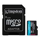 Карта пам'яті microSDXC Kіngston Canvas Go Plus UHS-1 U3, 256 Гб.