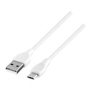 USB кабель Remax RC-160m Lesu Pro, microUSB, білий