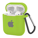 Чехол (накладка) Apple AirPods / AirPods 2, Silicone Case, зеленый