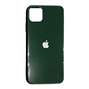 Чехол (накладка) Apple iPhone 11 Pro Max, Glass Case, зеленый