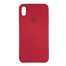 Чохол (накладка) Apple iPhone XS Max, Original Soft Case, червоний