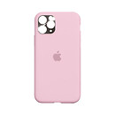 Чохол (накладка) Apple iPhone 11 Pro Max, Camframe Color, рожевий