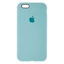 Чохол (накладка) Apple iPhone 6 / iPhone 6S, Original Soft Case, блакитний